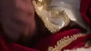 سانتا اليائس يستمني: لا مؤخرة مشدودة أو مهبل مبلل في الأفق