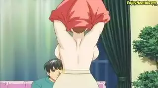 أنيمي إباحي طويل مع أثداء ضخمة وجِماع متواصل