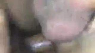 hairy anal and pussy action with a huge fat cock