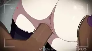 أنيميشن إكس إكس إكس: مص الثدي والقذف بقوة